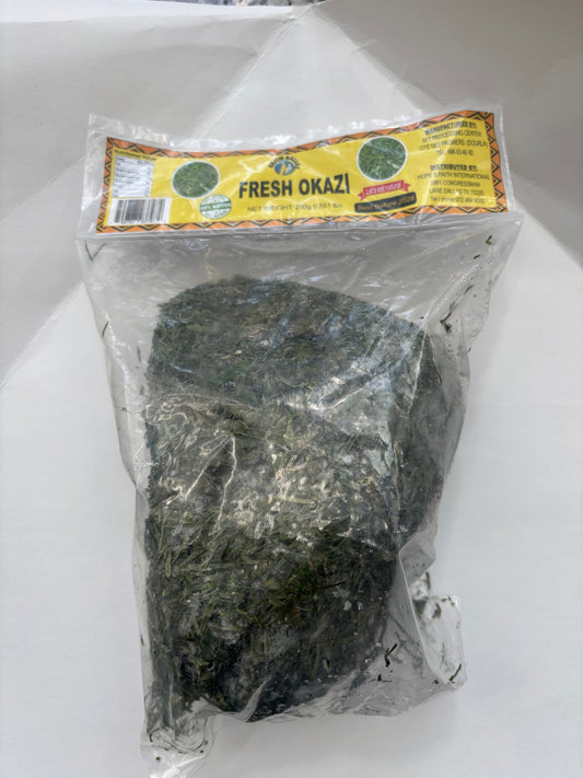 Fresh Okazi Leaves