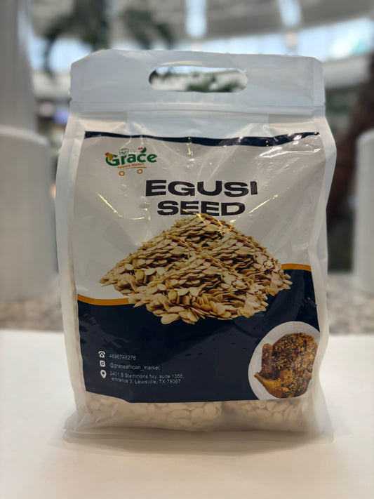 Grace Farmers Market Egusi Seeds Premium Melon Seeds for Soups