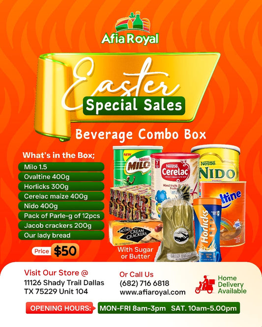 Easter special Beverage Combo