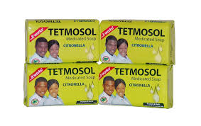 Tetmosol Medicated Soap – Anti-Parasitic & Skin Protection Bar, 75g | Pack of 6